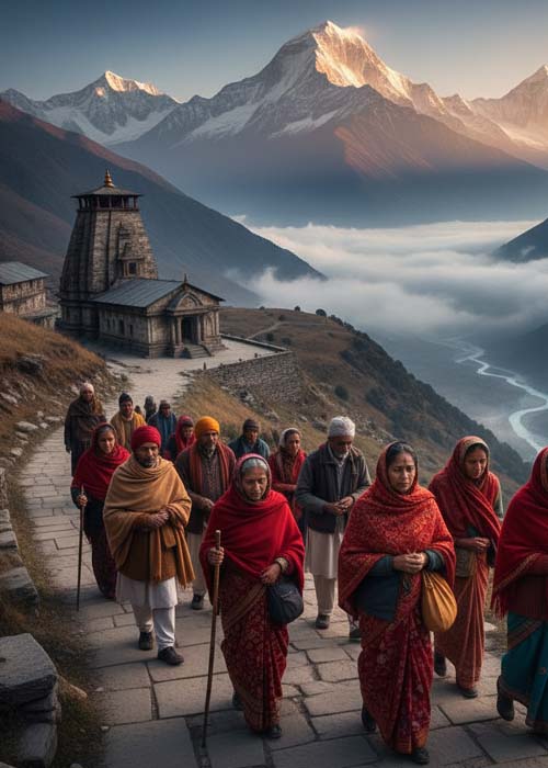 Image of a Char Dham Temple
