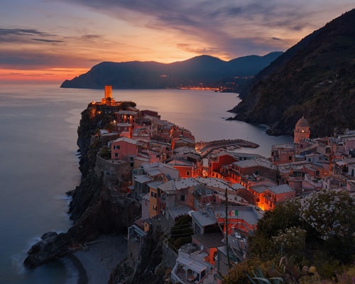 Image of a temple in the Himalayas